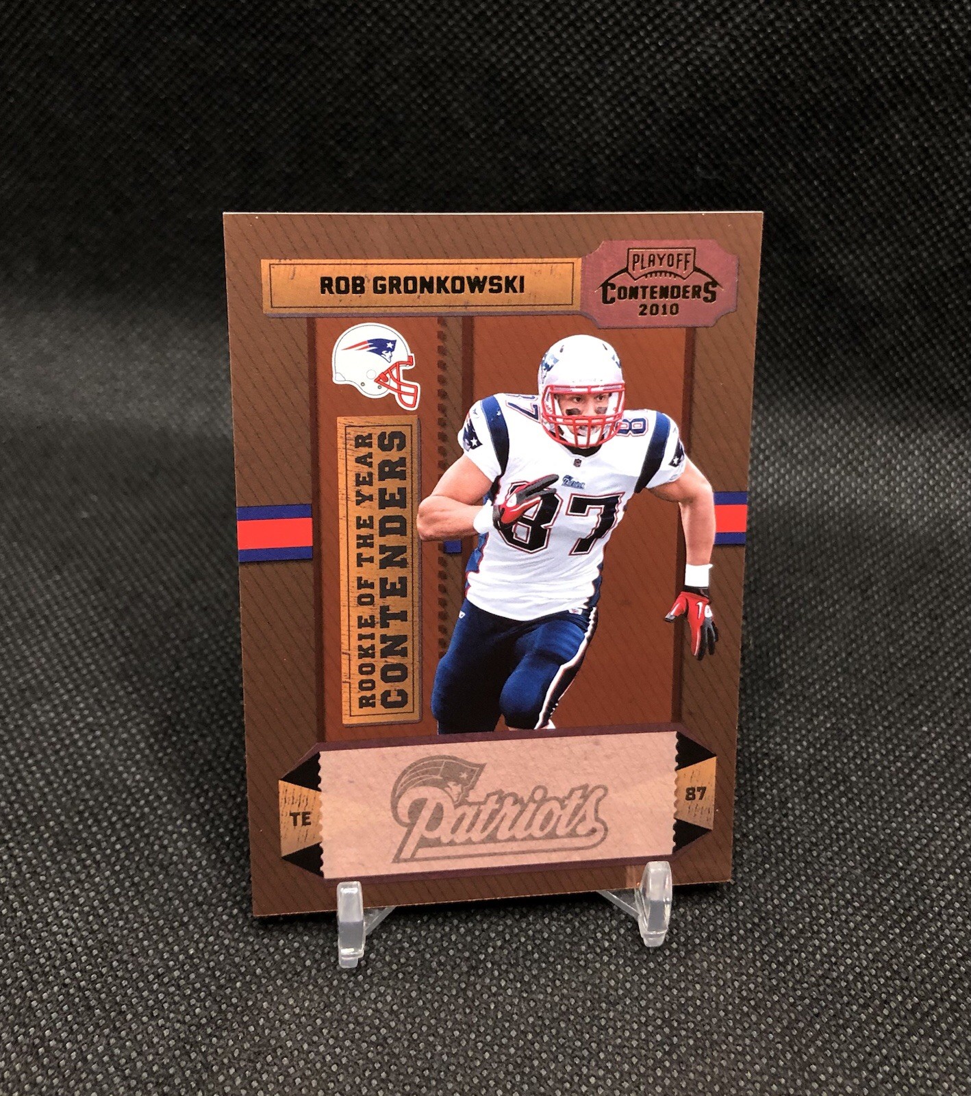 Rob Gronkowski Playoff Contenders Rookie of the Year Contenders #11 Gold