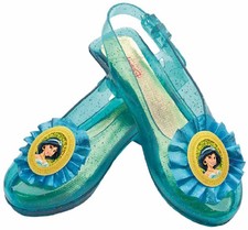 Jasmine Sparkle Shoes Disney Princess Aladdin Halloween Child Costume Accessory