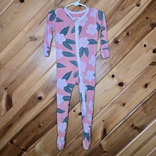 KicKee Pants Bamboo Zippy 18-24 Months Floral Ruffle Butt