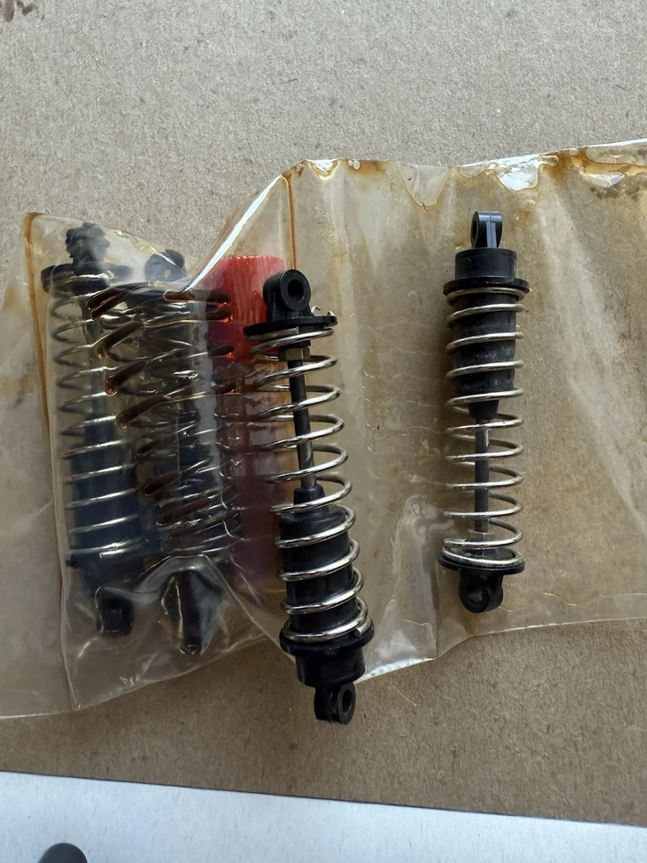 VINTAGE Tamiya Blackfoot Ford 1986 Rc Parts Lot - Image 2 of 4