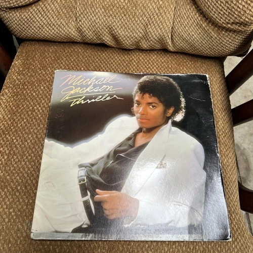 Michael Jackson Thriller Epic QE 38112 LP/Vinyl 1982 First Press by Quincy Jones