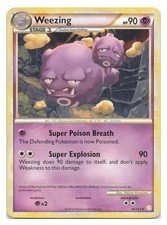 Weezing 34/123 Rare HeartGold & SoulSilver Pokemon 2010 on eBay