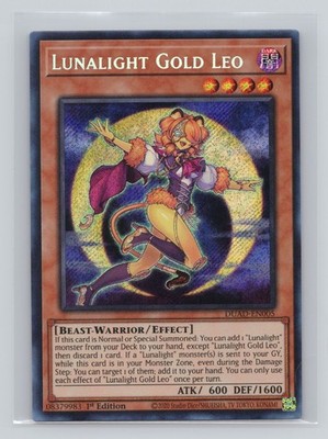 Lunalight Gold Leo Secret Rare Duelist's Advance DUAD-EN005 NM