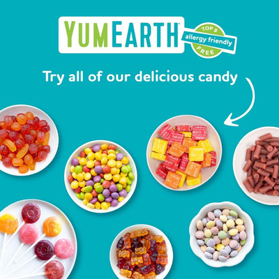 YumEarth Organic Wild Peppermint Drops - Mint Flavored Natural Hard Candy, Pe...