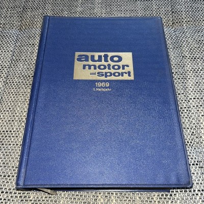 Auto Motor Sport 1969 1. Halbjahr gebundene Ausgabe Heft 1 - 13