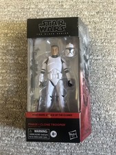 Hasbro Star Wars Black Series Phase 1 One Clone Trooper Attack of the Clones