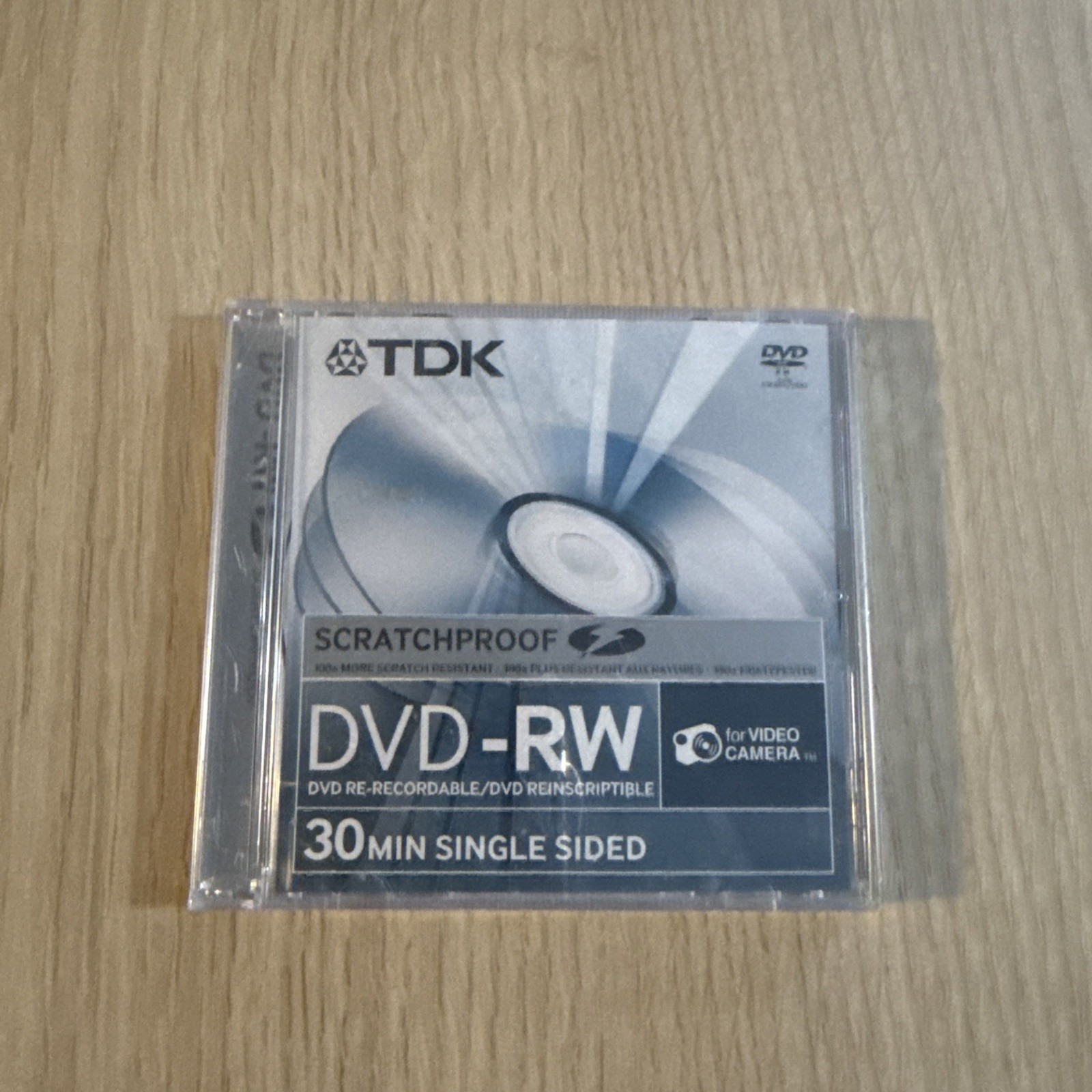 TDK DVD-RW-14SPEB 30 MIN Video Camera Handy Cam Camcorder Mini DVD-RW DISC NEW
