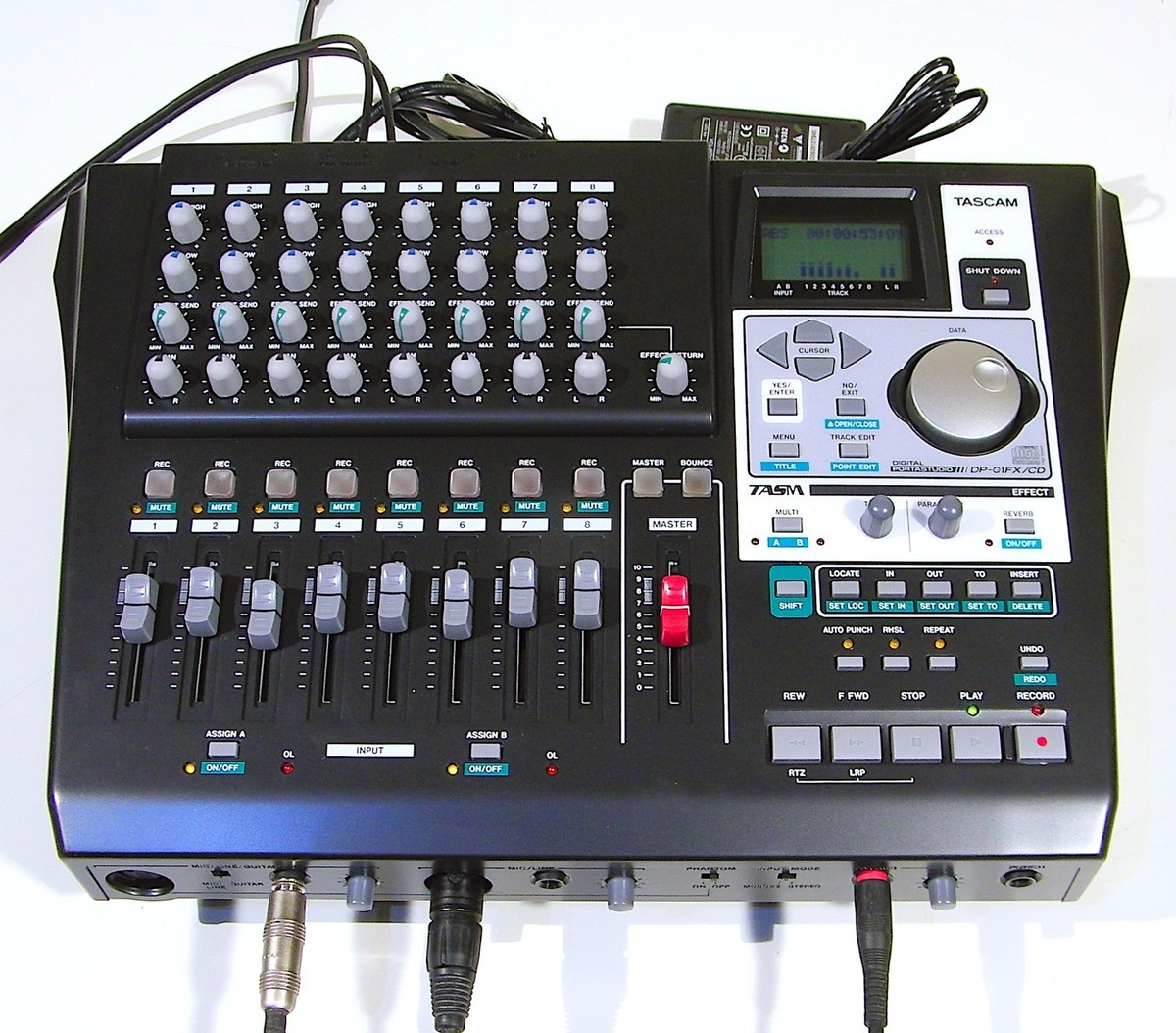 🔥【MINT in BOX】Tascam DP-01FX/CD Portastudio 8-Track Mixer/CD