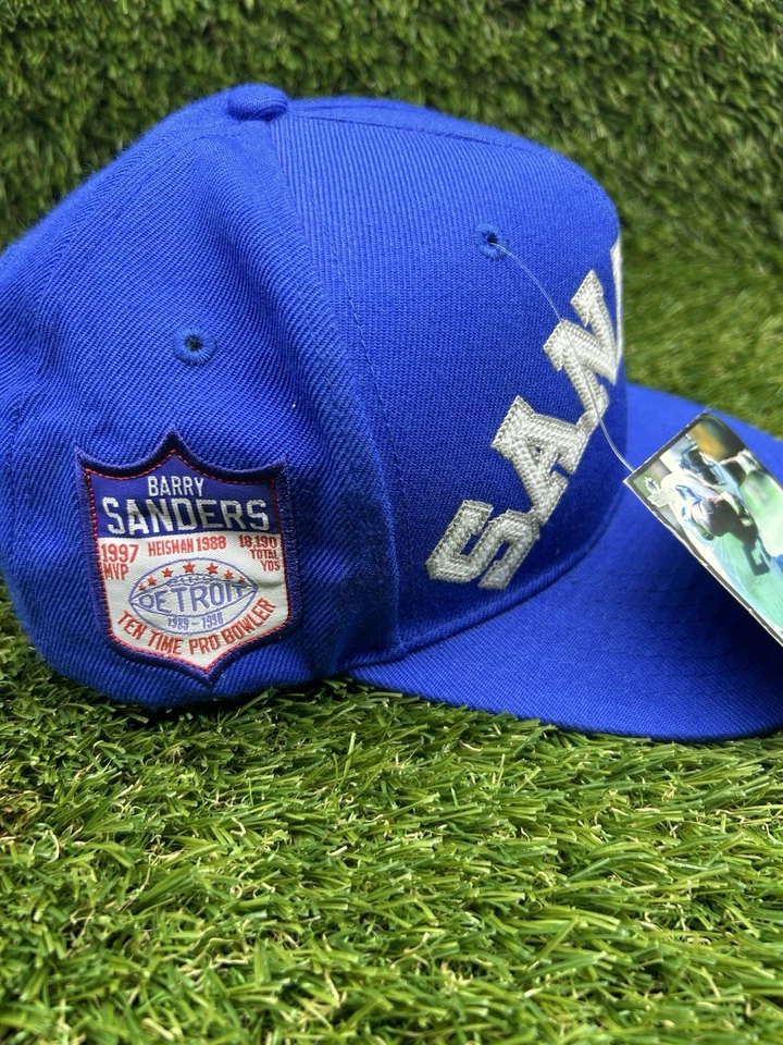 Gorra Roots Of Fight Barry Sanders Detroit Lions Snapback de colección nueva con etiquetas Foto 4 de 4