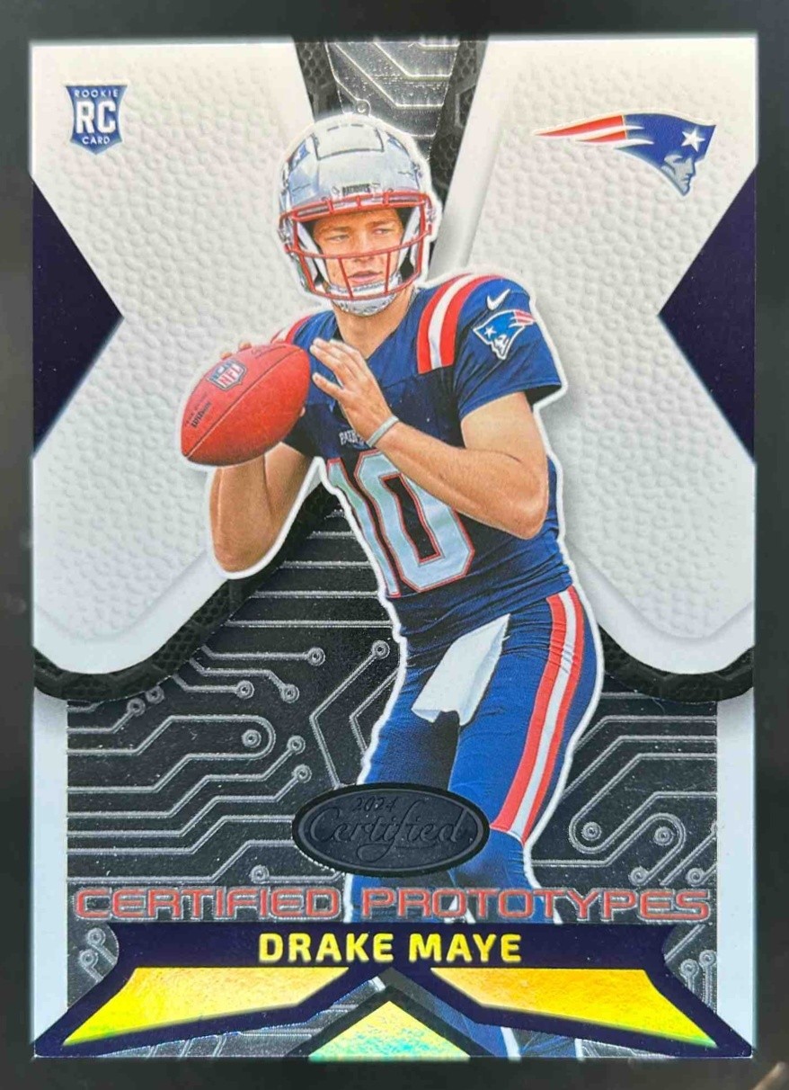 2024 Panini Certified Drake Maye Prototypes RC Rookie #4 Patriots