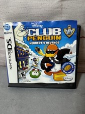 Disney Club Penguin Herbert's Revenge Nintendo DS Video Game With Manual & Case