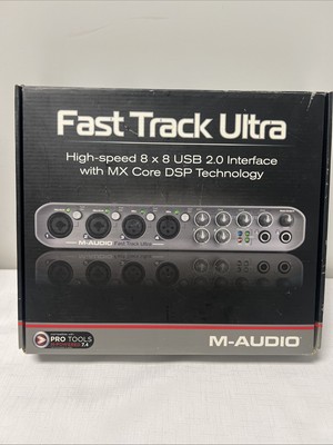 M-Audio Fast Track Ultra 8x8 Audio Interface MIDI digital audio unit