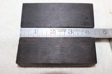 Vacuum Pressure Stabilized African Blackwood, 2 blocks
