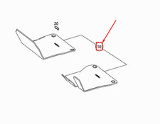 Mercedes-Benz SL R231 Vorderfu&szlig;matten-Set LHD A23168014019F87 NEU Original