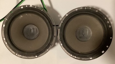 *Rare MB Quart QWD 160 Speakers 6.5 Handmade? In Germany From QSD216