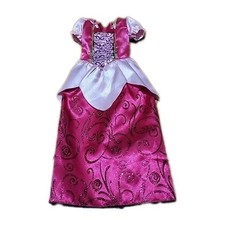 Disney Princess Aurora Pink  Silver Accented Gown. 12" length