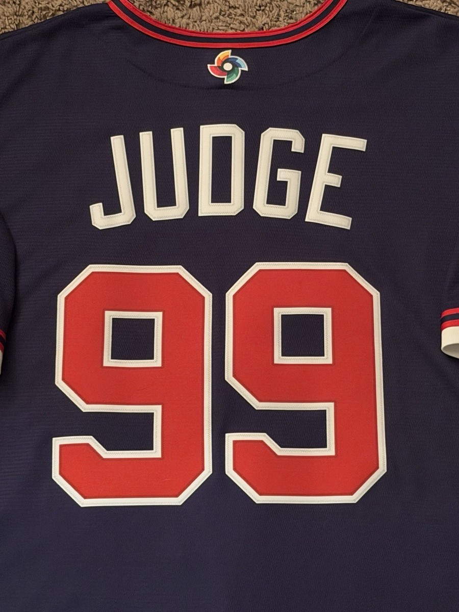 Aaron Judge Team USA Jersey Nike 2026 World Baseball Classic Road