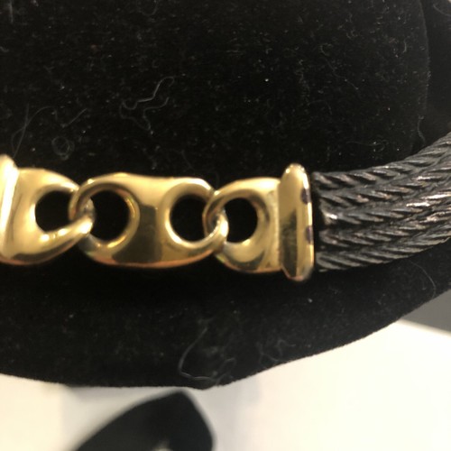 Collana Choker 16 pollici metallo e oro gratuita, spedizione - Foto 3 di 5