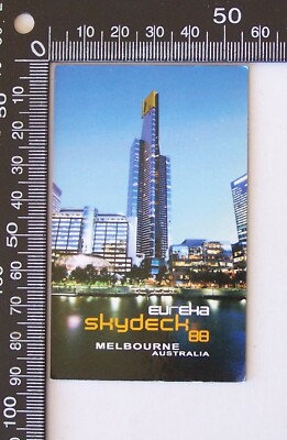 OLD 2006 EUREKA SKYDECK 88 MELBOURNE VICTORIA TRAVEL SOUVENIR FRIDGE MAGNET