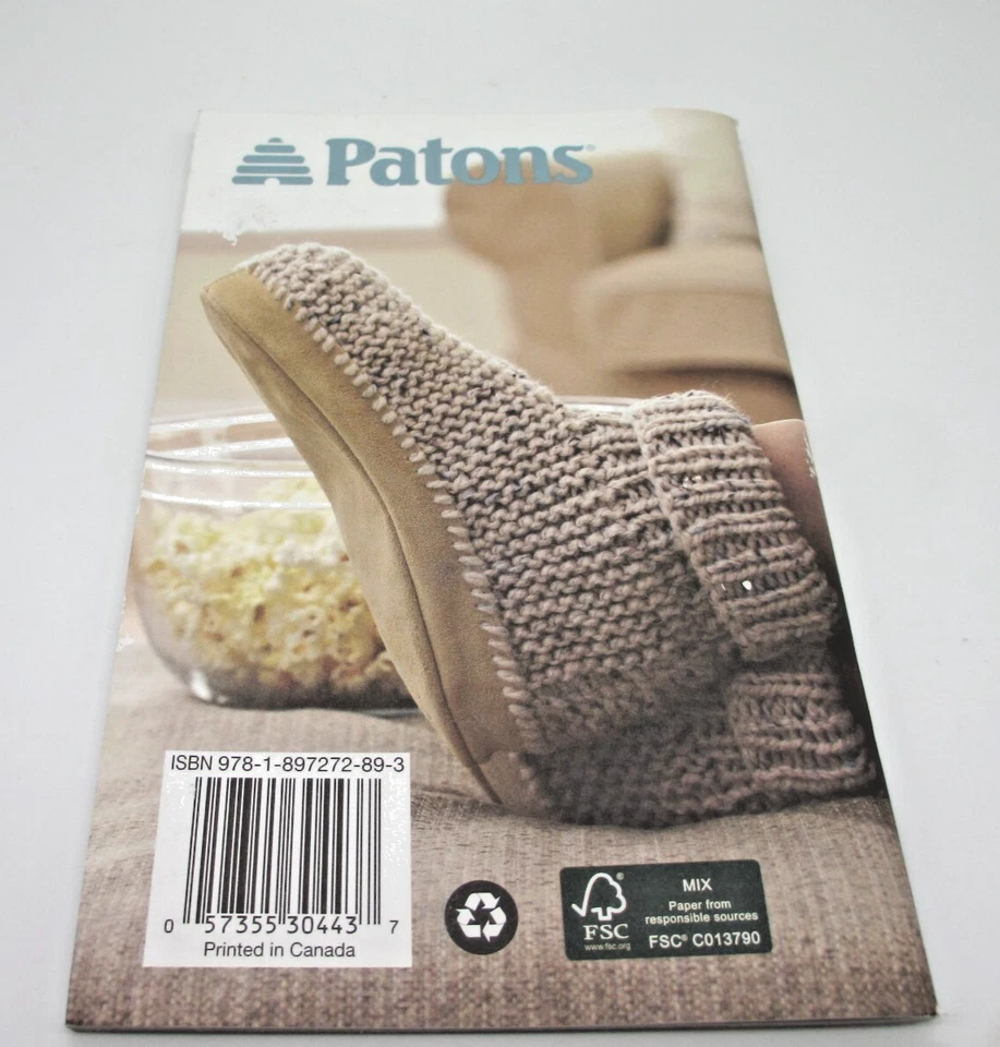 Patons Next Steps Four Socks and Slippers Knitting Guide Book - Image 3 of 4