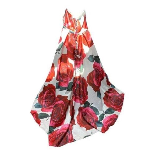 Loviera Womens Floral Strapless Formal Dress Size 12 NWT - Picture 4 of 9
