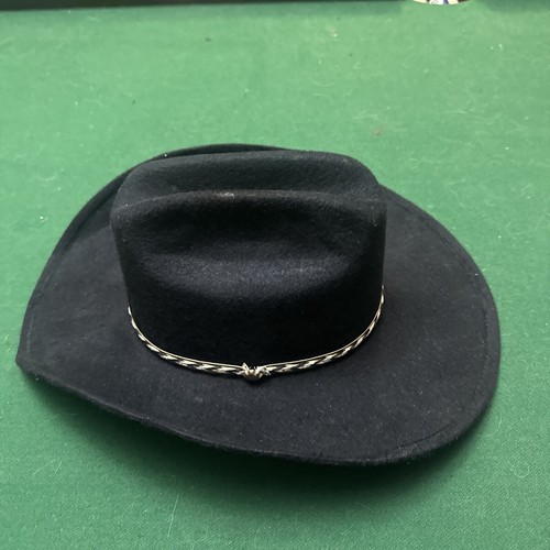 Cody James 3X Black Felt Cowboy Hat Youth Size L/XL – Western Rodeo Style READ! - Picture 4 of 8