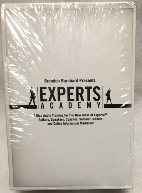 Brendon Burchard Presents EXPERTS ACADEMY_ 6 Disc Audio CD Training Coach SEALED Brendon Burchard Presents EXPERTS ACADEMY_ 6 Disc Audio CD Training Coach SEALED
