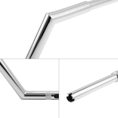 1.25" Low Rise Z Bar 6"8”10" Rise Handlebar Fit For Harley Road Glide King - Picture 2 of 12