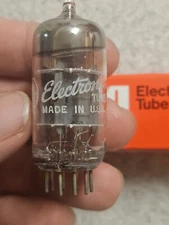 GE 12AX7A/ECC83 Audio Electron Amplifier Vacuum Tube Preamp NOS. MADE IN US