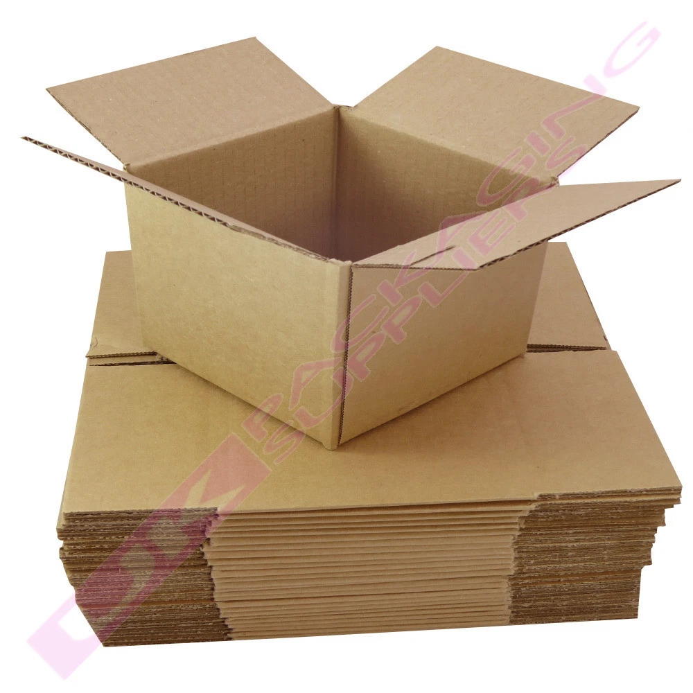 CARDBOARD PACKAGING SHIPPING BOXES 8 x 8 x 8