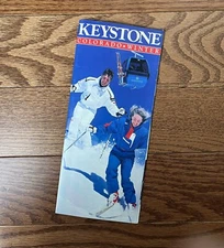 Vintage 1987/1988 Keystone Mountain Ski Resort Brochure