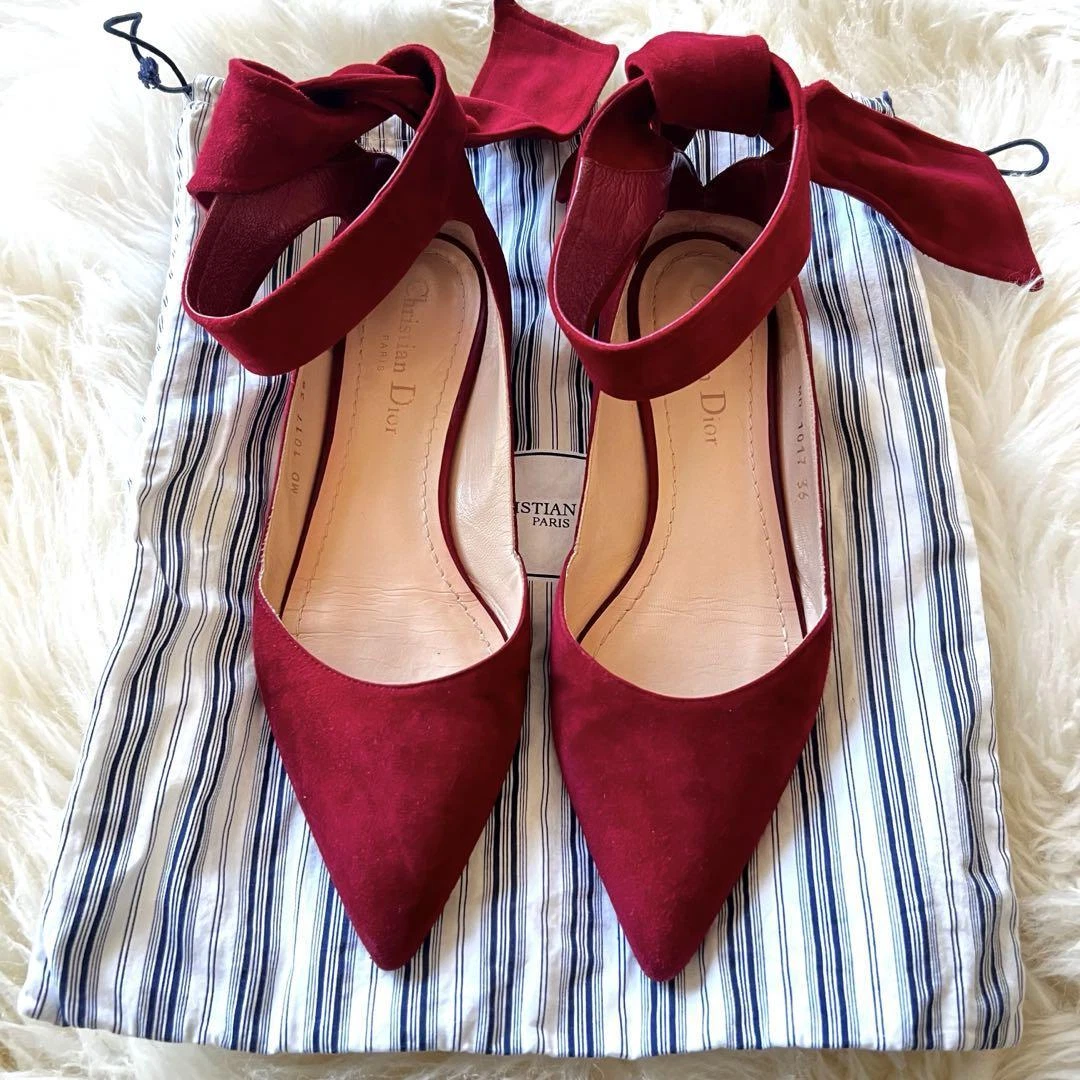 [Dior] Chaussures de ballet ruban cheville