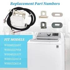 Lid Lock Switch Assembly Harness Kit for GE Washing Machine WH08X32697 WH01X279
