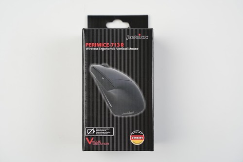 Perixx PERIMICE-713R Wireless Rechargeable Vertical Mouse - Duo Wired and Wir... - Picture 8 of 12