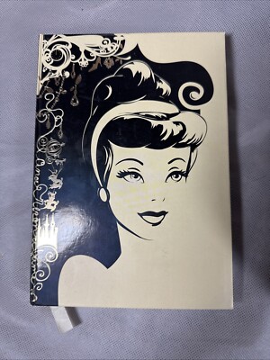 Cinderella Journal Diary Hardback Devotionals Daily Agenda Off White Gold N2