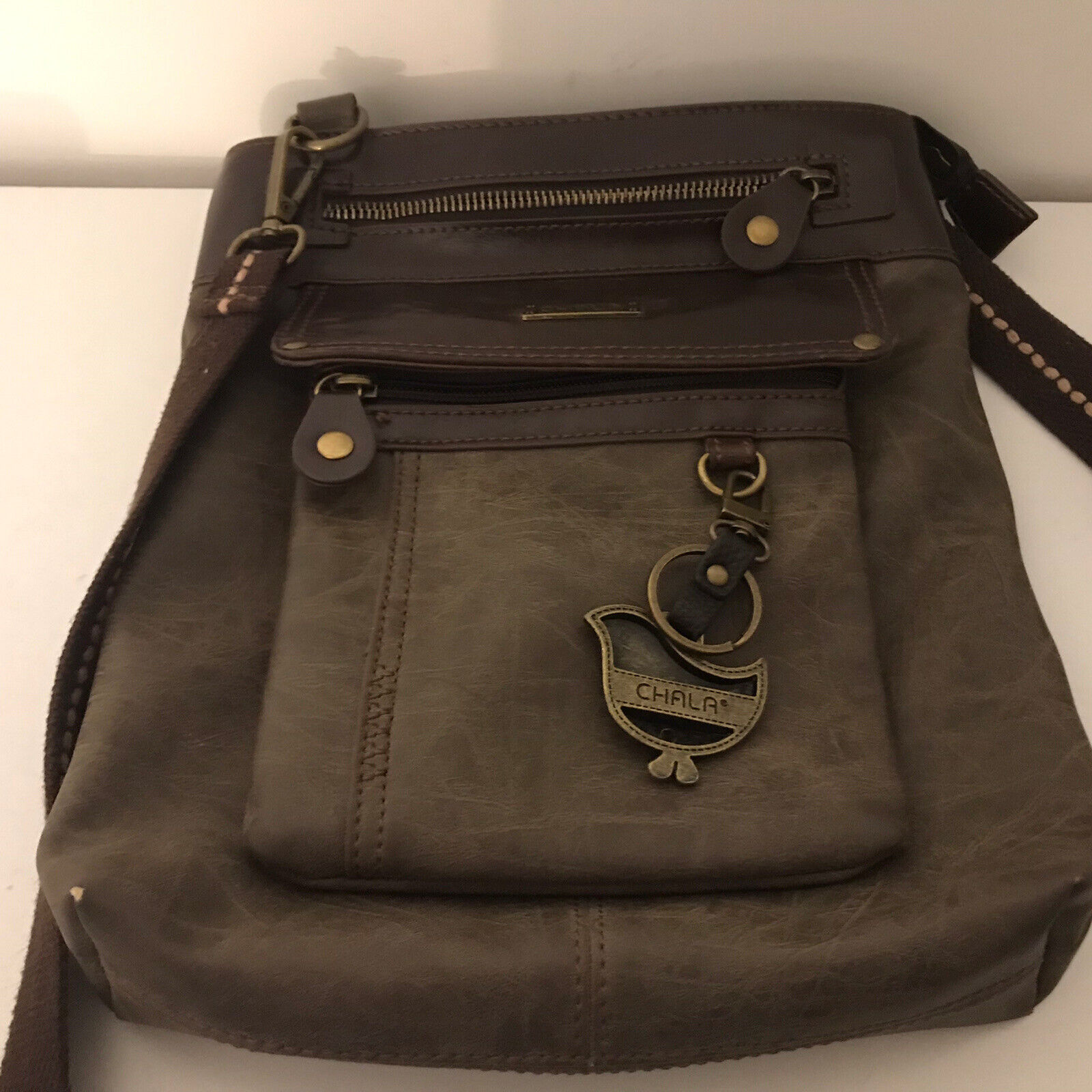 Chala crossbody purse with Detachable Belt Bag Po… - image 3