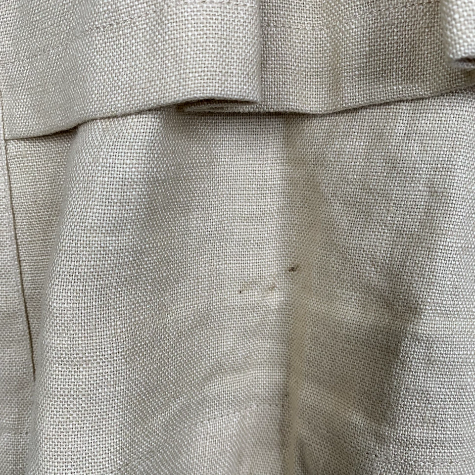 Cabi Jacket Womens XS Tan Linen Canvas One Button lightweight Academia - Image 2 of 4