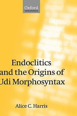 Endoklitik und die Ursprünge von Udi Morphosyntax - 9780199246335