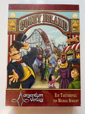 Coney Island Board Game New Factory Sealed Asmodee Argentum Verlag English