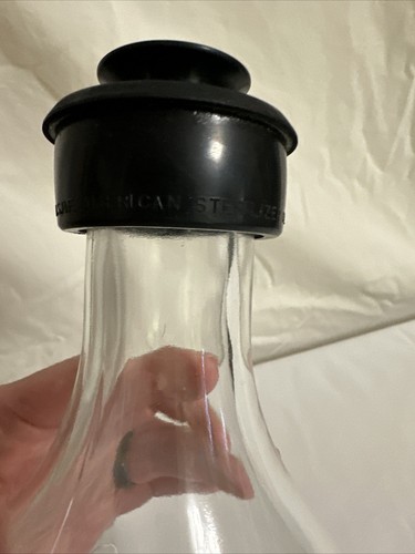 VTG MacBick 2000 ML Glass Saline Bottle Corning Borosilicate Wilmington, Mass - 第 21/22 張圖片