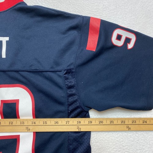 Texans Watt #99 Jersey Youth Boys L Blue Red Short Sleeve NFL - Picture 9 of 11