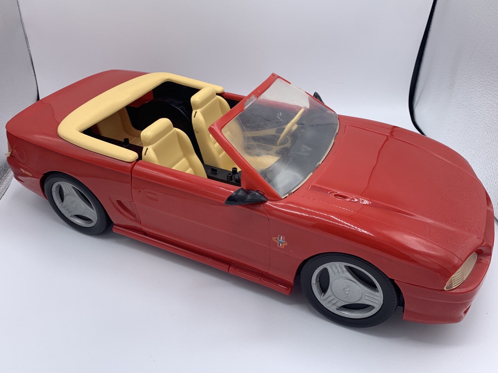 barbie red mustang convertible