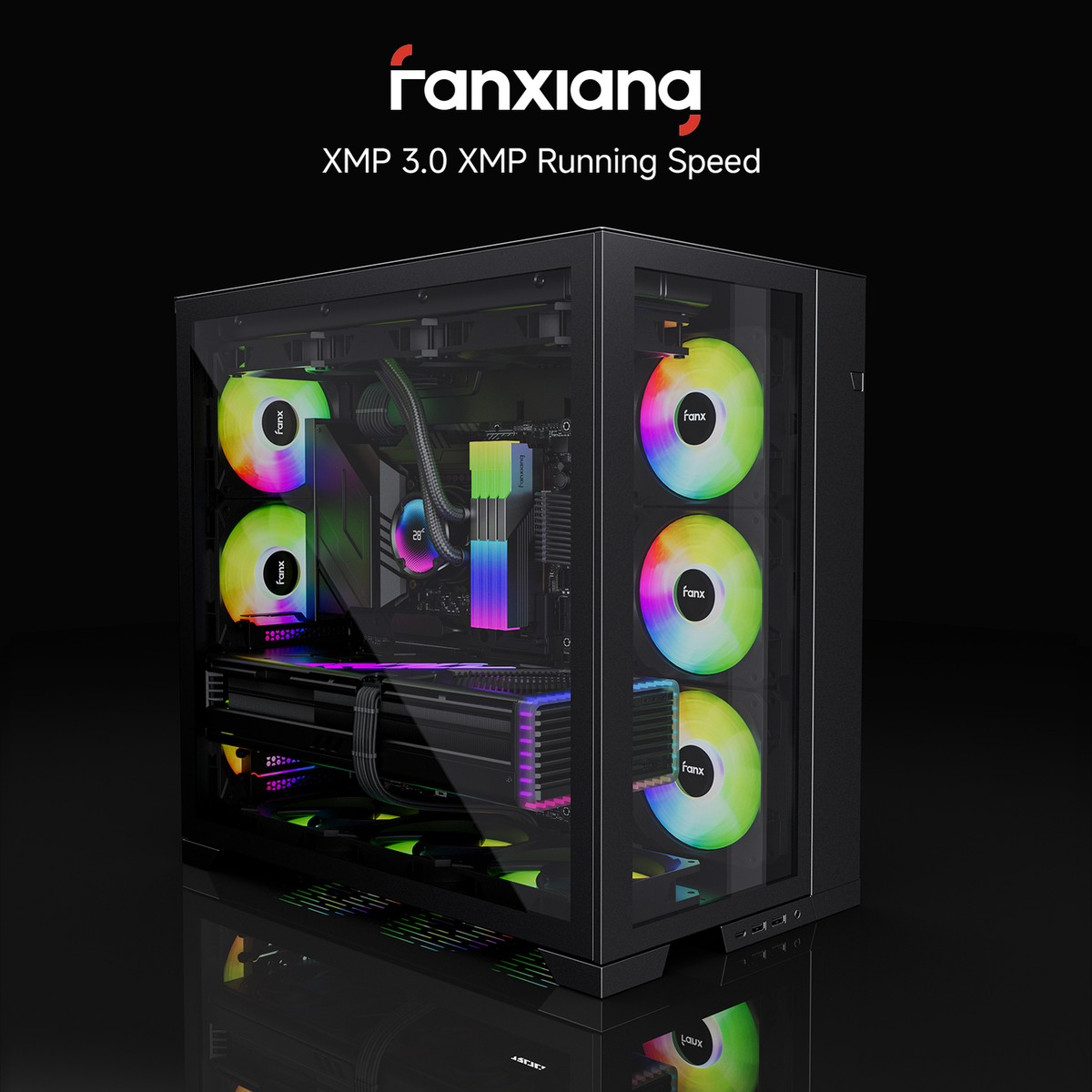 Fanxiang RGB DDR5 32GB 48GB 64GB 6400 7200MHz Dual-Kit PC Gaming