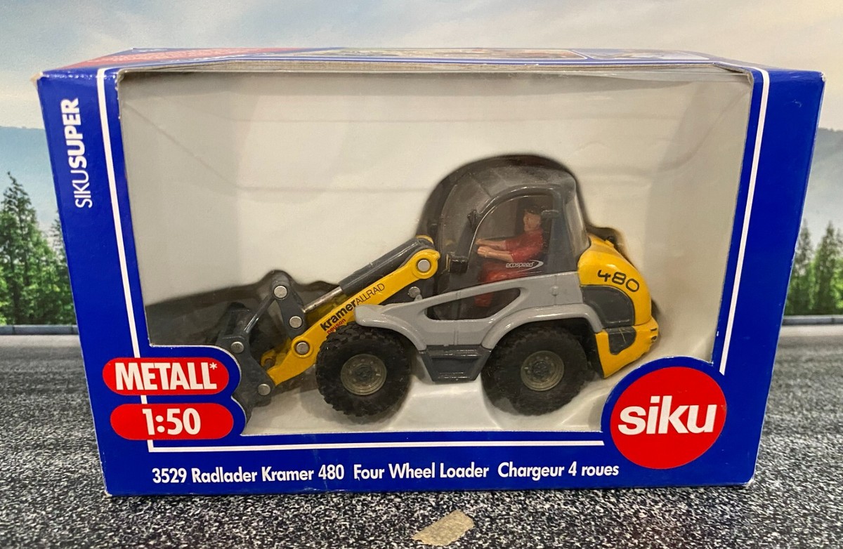 SIKU - 1:50 #3529 - KRAMER ALLRAD 480 - FOUR WHEEL LOADER