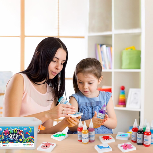 Magic Water Elf Toy Kit, Aqua Fairy Water Gel Kit with 10 Magic Gels, 6 Sea - Picture 8 of 12