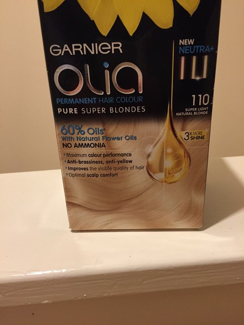 Garnier Olia 110 Super Light Blonde Permanent Hair Dye For Sale