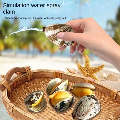Portable Water Spray Clam Simulation Clam Water Spray Tricky Toys