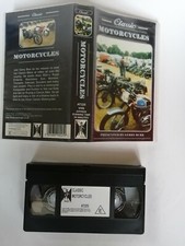 Classic Motorcycles VHS Video Gerry Burr Informative Documentary