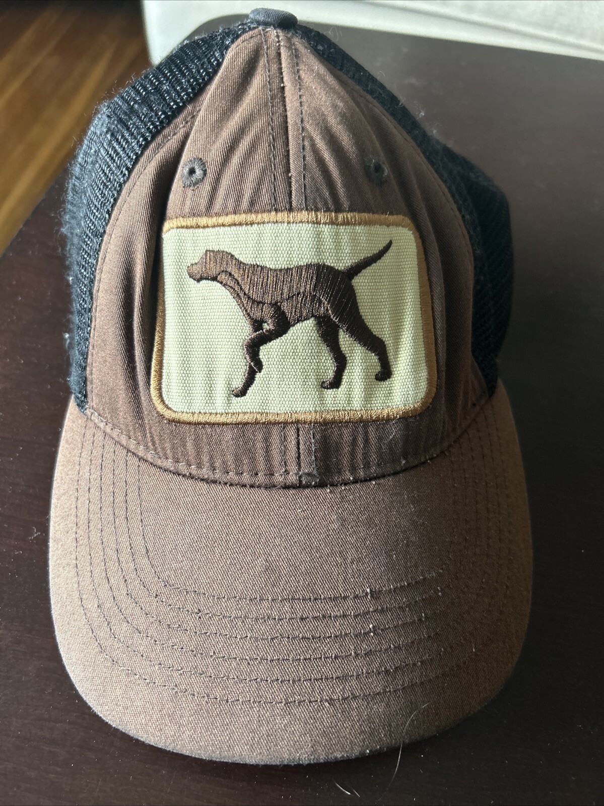 Captivating Headgear Hunting Pointer Dog Mesh Tru… - image 1