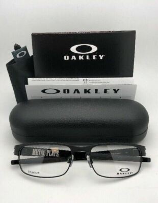 New OAKLEY Titanium Eyeglasses METAL PLATE OX5038-0555 55-18 Matte